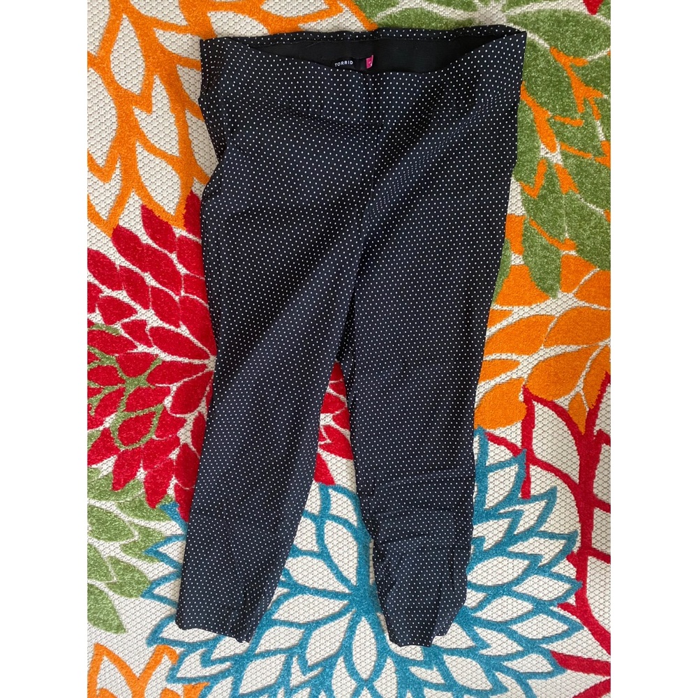 Polka dot work pants - Torrid
